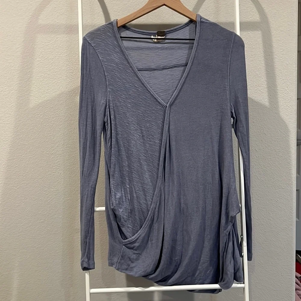 Free People Sweater Tunic V neck